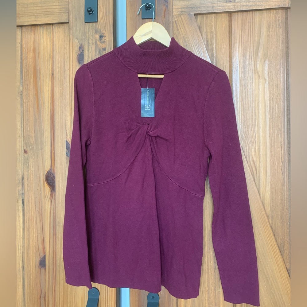 NWT - INC International Concepts heavy Knit and stretchy Top